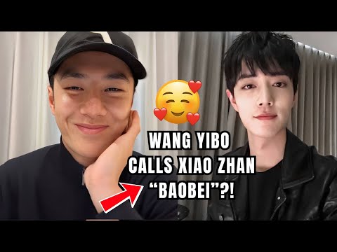 Wang Yibo Calls Xiao Zhan “Baobei”?! | The Moment That Made the Fandom Go CRAZY!