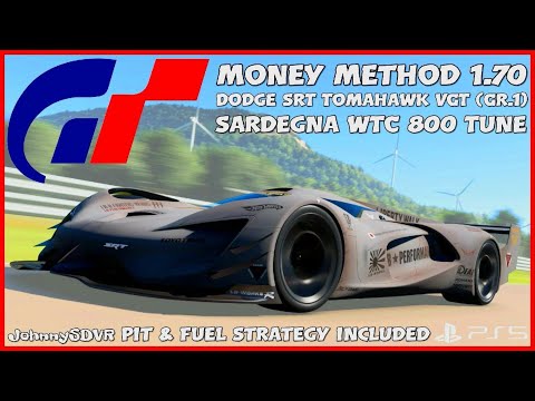 Gran Turismo 7 - Dodge SRT Tomahawk VGT (Gr.1) 800PP Tune