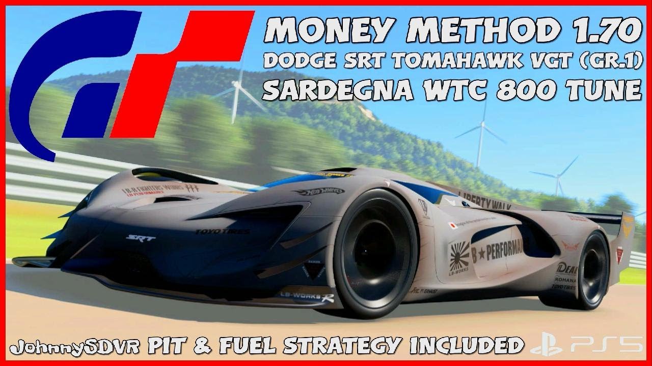 Gran Turismo 7 - Dodge SRT Tomahawk VGT (Gr.1) 800PP Tune