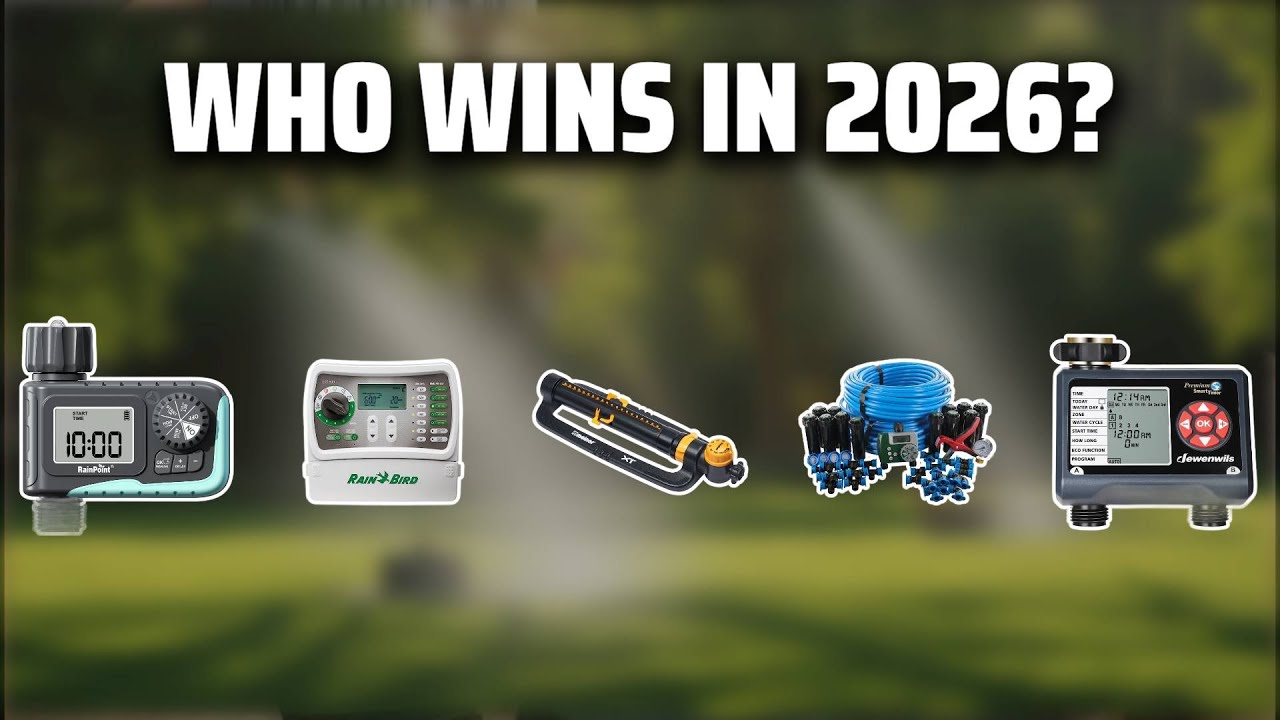 The Top 5 Best Timer Sprinklers in 2026 - Must Watch Before Buying!