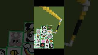 satisfying pixel art of (#batman ) in #minecraft #shorts #gaming #viral #trending