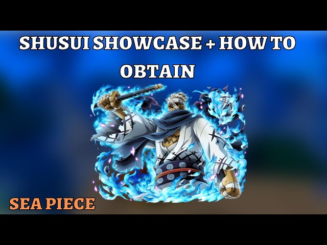 Shusui Showcase + HOW TO OBTAIN
