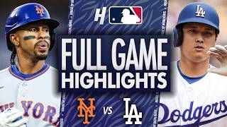 New York Mets Vs Los Angeles Dodgers - Full Game Highlights April 14, 2026 Mlb Season