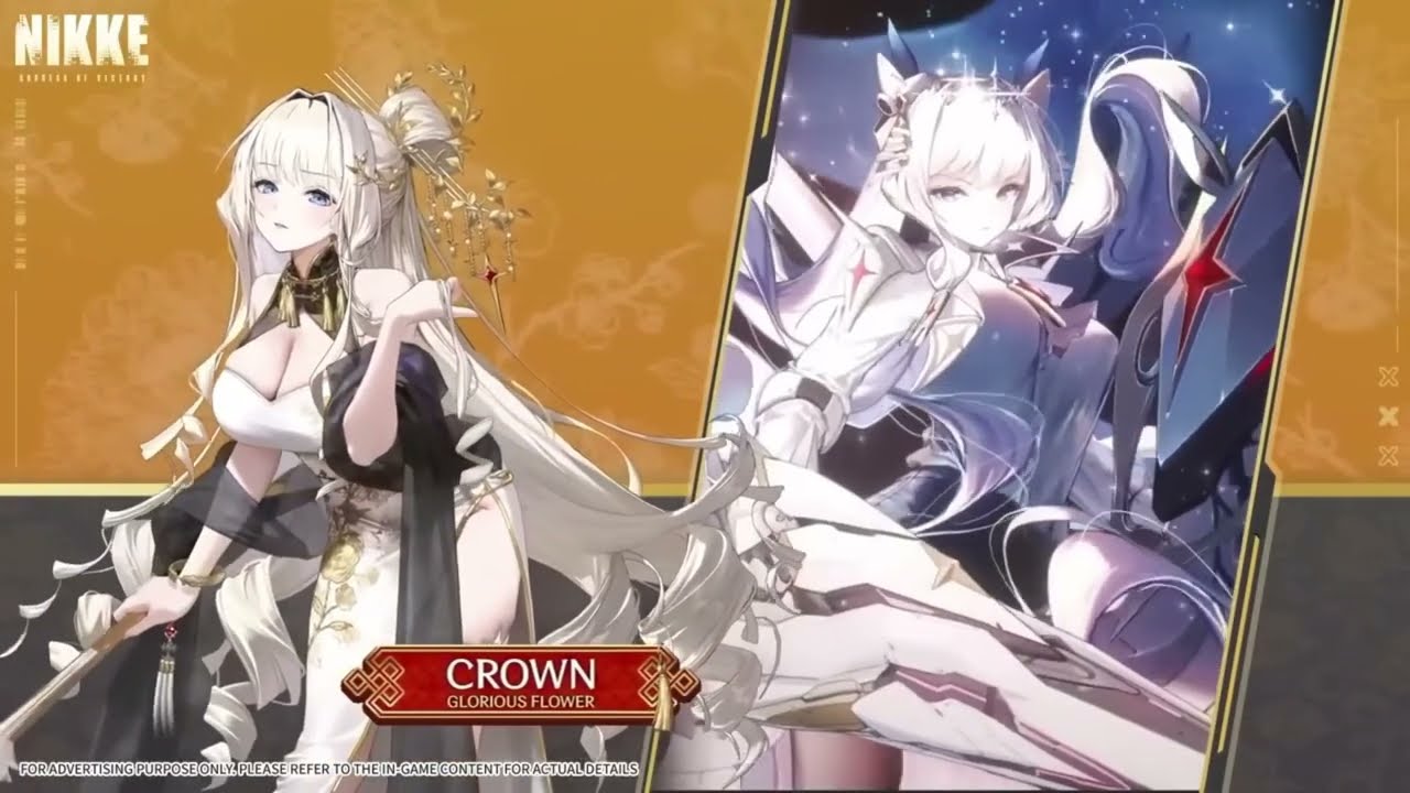 NIKKE　クラウン　グロリアスフラワー　コスプレ New Crown costume 