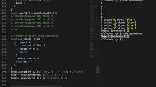 Advanced JS 125 -  Generators are for functional programming