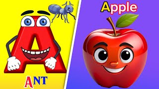 Learn Abc Kids Rhymes Abc Song Alphabets Abc Nursery Rhymes