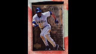 1998 Upper Deck Special Light F/X Foil Enhanced Ken Griffey, Jr. baseball pack w/Fernando Tatis RC!