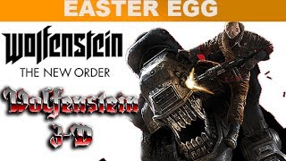 Wolfenstein The New Order Wolfenstein 3D Easter Egg [1080p HD PC MAX Settings] - No Commentary