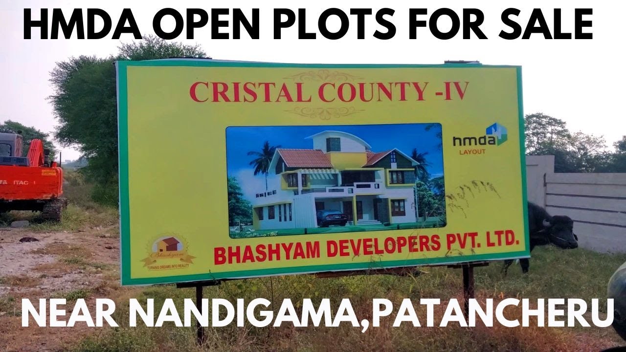 BHASHYAM CRISTAL COUNTY PHASE 4 OPEN PLOTS FOR SALE NANDIGAMA