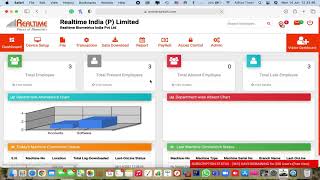 Realtime Cloud Software ( How to setup Payroll)