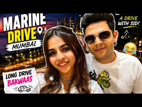 Mumbai Marine Drive Vlog NEW VLOG series for you guys | Sidharth Sagar