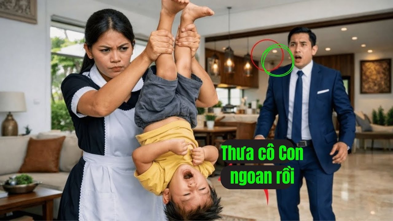 TỶ PHÚ LẮP CAMERA THEO DÕI BẢO MẪU… RỒI PHÁT HIỆN CON TRAI ĐANG TỰ CHỮA LÀNH