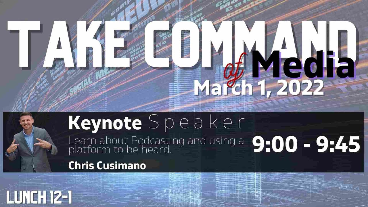 Take Command of Media: Start Podcasting