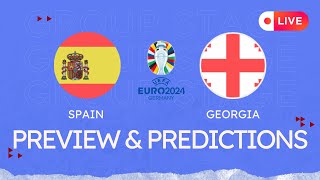 SPAIN VS GEORGIA EURO 2024 ~ PREVIEW, LINEUP AND PREDICTION ~ ROUND OF 16 UEFA EURO 2024