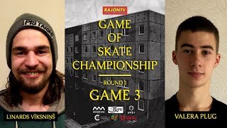 Gosc3 Linards Viksniņš Vs Valerijs Artemjevs - Game 3 Round 1 Rajontv