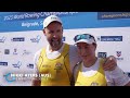 2023 World Rowing Championships - reactions from first winners in Belgrade