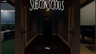Super Scary SUBCONSCIOUS in Roblox… This Game Is TERRIFYING