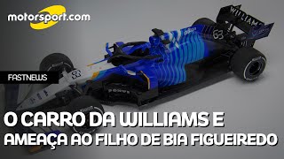 Williams APRESENTA carro NOVO, Bia REVELA ameaça de MORTE e BAND mostra DETALHES da cobertura da F1