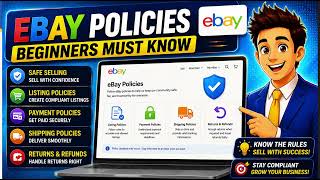 eBay Policies Beginners Must Know | Avoid Account Suspension (2026 Guide) | Learn with Moiz