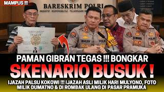 PAMAN GIBRAN TEGAS‼️ BONGKAR SKENARIO BUSUK IJAZAH PALSU KOKOWI‼️ HARI MULYONO PEMILIK IJAZAH ASLI 😱