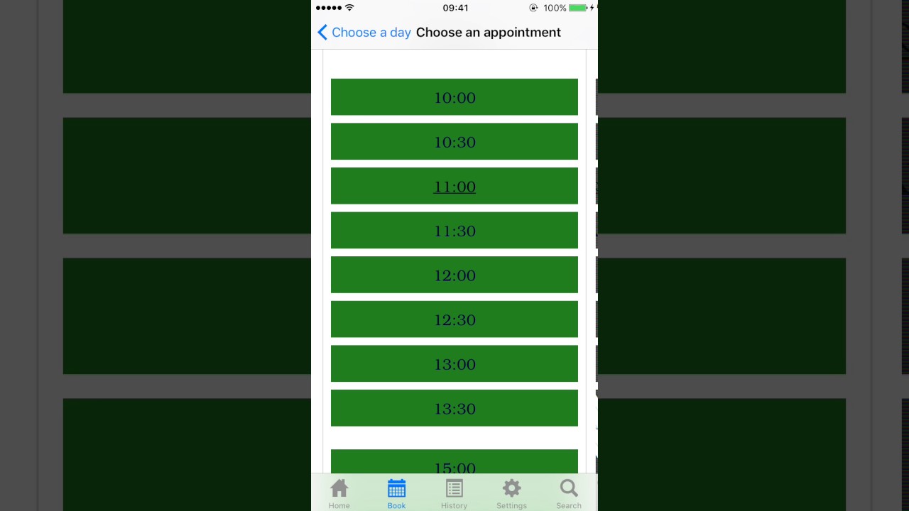 Booking a haircut with the Nearcut app YouTube