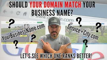Choosing A Domain Name | Exact Domain Vs Branded Domain