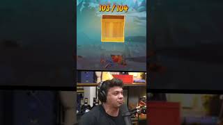 1 BOX MISSING ! #crashbandicoot #crash4 #crashmeme #oneboxmissing #crashbandicootmemes #shorts