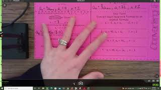 10.7 Converting between Explicit and Recursive Formulas