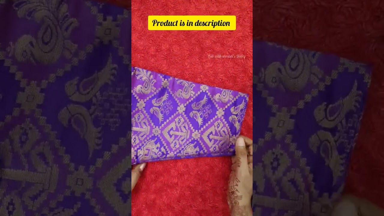 Boat neck readymade blouse | Amazon finds