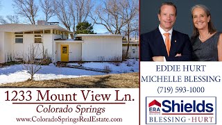 1233 Mount View Ln. | Colorado Springs, CO