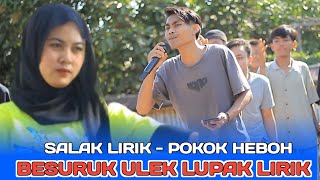Heboh Walaupun salah lirik sasak besuruk ulek - auto indri turun tangan Nazya Musik