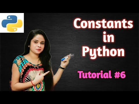 Constant and variables(part-1) | Python in hindi | Python tutorial #6