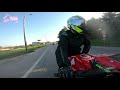 Honda Cbr 650 R accelerate with full exhaust and quickshift is so cool!