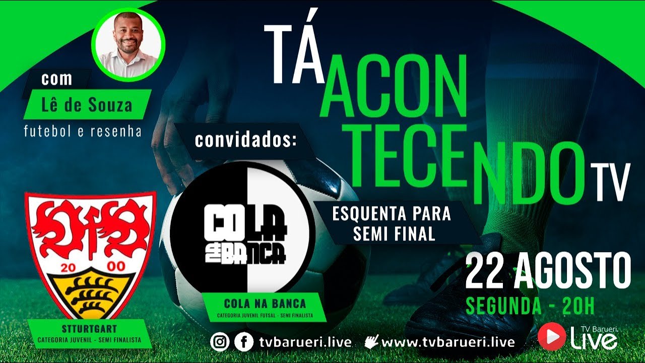 Cola Na Banca E Stturtgart | Tá Acontecendo Tv