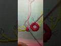 viral embroidery designs for beginners #shorts #viral #handmade #embroidery