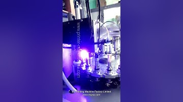 Automatic Screen Pad Printing for Bottle Caps Side and Top