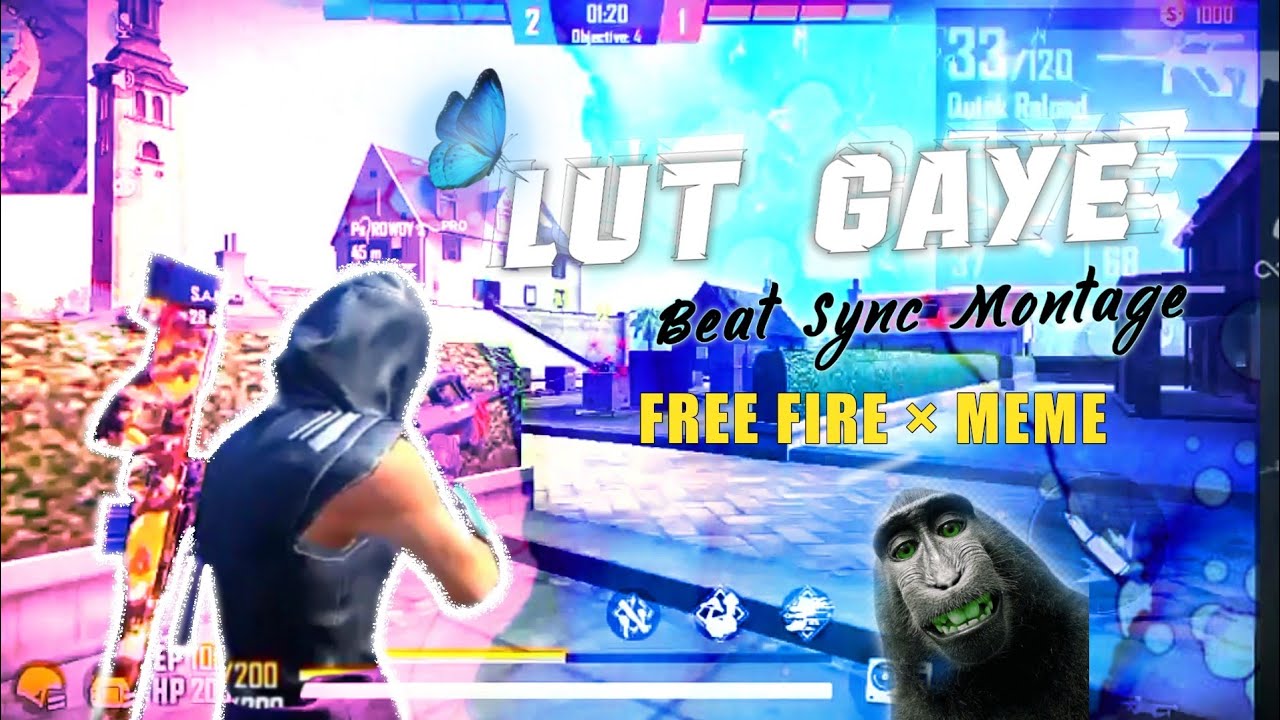 LUT GAYE_ FREE FIRE × MEME_ BEAT SYNC MONTAGE YouTube