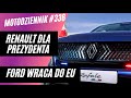 Motodziennik #336 Wrócą Fordy, nowe Subaru x3, Toyota CHR+ i Corolla Cross, Renault dla Prezydenta
