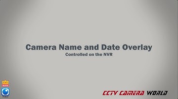 Camera Name and Date Overlay - AvaEye