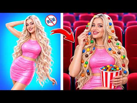 How to Sneak Candy into the Movies! Funny Food Smuggling Hacks