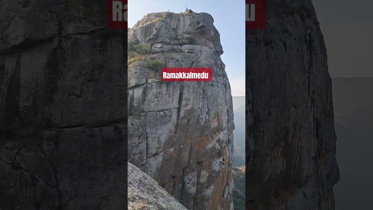 Vertical Rock Face at Ramakkalmedu (1100ft Deep)