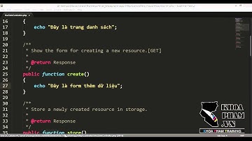 Lập trình Laravel tại KhoaPham Vn   Bài 51 112 RESTful Controller   YouTube