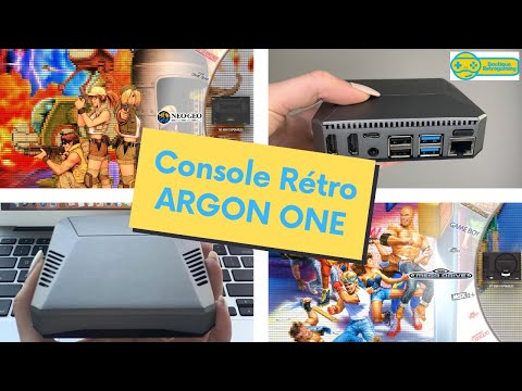 ARGON ONE M.2 | CONSOLE RETROGAMING sous RECALBOX avec Plus 50 000 JEUX 🕹🎮 | Boîtier Raspberry PI 4