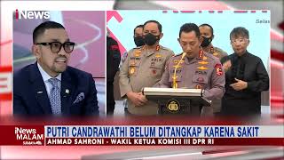 Ahmad Sahroni Apresiasi Kapolri Terkait Kasus Brigadir J #iNewsMalam 24/08