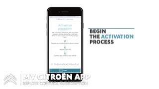 My Citroën App - Ë-Remote Control functie