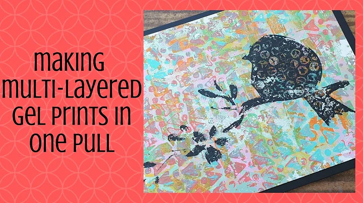 Making Multi Layered Gel Prints in One Pull
