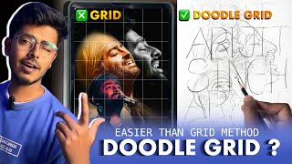 Celebrity How to use DOODLE GRID ? 🫨Detailed most easiest Outline Drawing Technique Net Worth