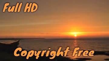 Time Lapse Video Of Sunrise By The Sea | Copyright Free Footage For Content Creators | Full HD