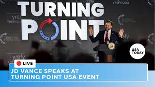 Live: JD Vance speaks at Turning Point USA tour event in Atlanta after failed Iran war talks