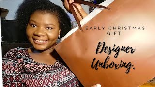 Designer Hand Bag Unboxing and Storytime|Early Christmas Gift|Support Local